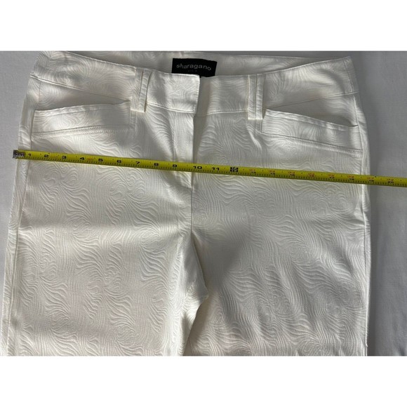 Sharagano Womens Coral Mid Rise Capri Crop Pants Size 12 - Picture 14 of 14